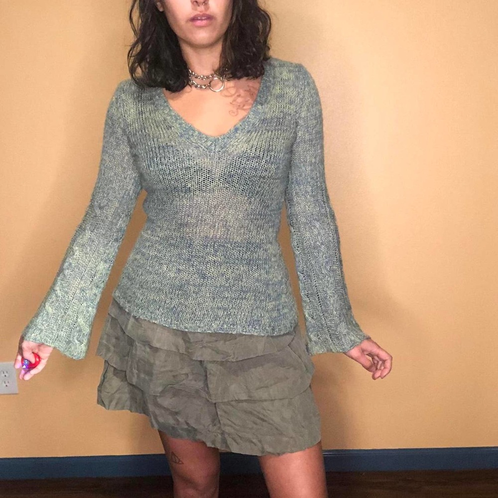 Grungefairy tiered mini skirt